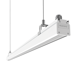 Светодиодный светильник VARTON Mercury Mall IP54 748x54x58 мм линза 89°x115 20 Вт 4000 K белый RAL9003 муар
